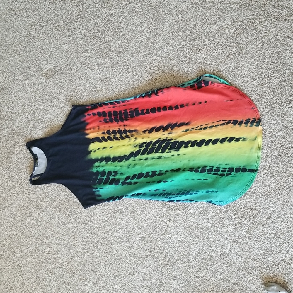Tie dye dress